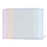 Dovewill 3枚入り　赤ちゃん　ベビー　綿　入浴　ハンカチ　タオル　洗濯タオル　柔らかい