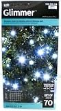 Gemmy Glimmer Net Lights Icy Blue 4ft Set of 70 Lights by Gemmy