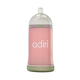 Adiri NxGen Stage 3 Nurser Fast Flow Baby Bottle, Pink, 9 Plus Months by Adiri [並行輸入品]