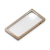 Premium Style iPhone 12 mini用 ガラスタフケース スクエアタイプ ベージュ PG-20FGT07BE