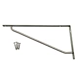 ハイロジック:ステンレススレンダー棚受 120ミリ×240ミリ 入数1個 00098126 ×5セット