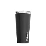 Corkcicle Tumbler Insulated Stainless Steel Bottle/, 24 oz, Matte Black by Corkcicle
