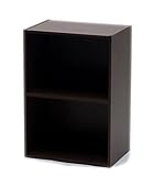 TKD 【収納・ラック・棚・書棚】 カラーボックス 2段 ブラウン 4HK-60BR