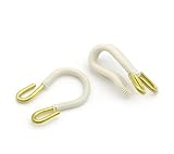 手芸金具 『毛皮ホック中 白 01番色』