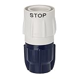 アイリスオーヤマ ホース パーツ ストップワンタッチコネクター φ12-φ15 マリンブルー SGP-21D