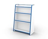 JAJAN(ジャジャン) ほんだな レギュラータイプ 幅63cm ブルー【キッズファニチャーシリーズ】〔子供家具・ジュニア家具〕