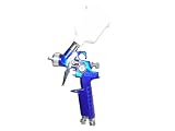 ハイ クオリティ エアー スプレー ガン セット ペンキ スプレー HVLP 式 (【重力式】0.8mm/125ml)