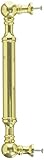 Allied真鍮P - 3 / 8-pbビーズ付き引き出しプル、8 " x 3 / 4インチ、Polished Brass