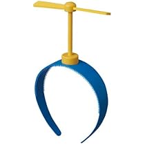 Amazon | ドラえもん タケコプター ヘアバンド 黒色(大人用