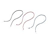 メガネストラップ（保護メガネ用） 黒赤青セット 1セット/1-2009-04