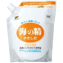 Amazon.co.jp: 海の精 海の精・あらしお 3Kg 半ケース（2袋入り