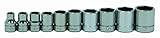 Williams WSB-10HRC 10-Piece 3/8-Inch Drive Shallow 6 Point Socket Set [並行輸入品]