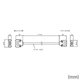 三菱電機 GT09-C30R20401-15P RS-232接続ケーブル (GOTシリーズ-日立産機システム製シーケンサ) (ケーブル長:3m) NN