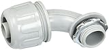 Morris 21822 Liquid Tight Connector, Non-Metallic, 90 Degree, 3/8" Thread Size [並行輸入品]