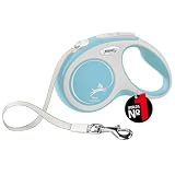 フレキシリード (flexi) 伸縮リード ニューコンフォート テープ S(15kg未満) 5m ライトブルー [犬用リード] 日本正規品
