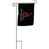 12X18 12X18 Black Sleeved Garden Stand Flag [並行輸入品]
