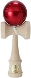 日本けん玉協会認定 競技用けん玉「大空」Premiumクリアレッド 国産品 (OZORA KENDAMA)