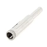 SODIAL(R)10個8ミリメートルダイヤモンドチップソータイルマーブルガラスドリルビットホールソー