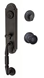 Fusion Hardware H-15-S5-0-ORB Yorkshire Handleset with Two-Piece Interior, Oil Rubbed Bronze by Fusi