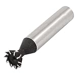 uxcell アリ錐 アリ錐　木材　加工　ルータービット　60度　10フルート