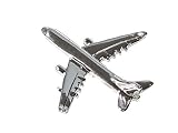 国際貿易(Kokusaiboeki) LIMOX Airbus A330 MRTT Metal pin エアバス 飛行機 ピン ブローチ ピンバッチ シルバー free PIN330S
