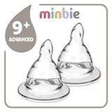 Minbie 9+ Months Advanced 2 Nipples Included [並行輸入品]