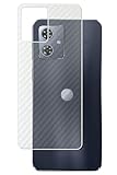[2枚セット] ClearView モトローラ moto g64 / g64y 5G用 [カーボン調 クリア] 背面 保護 フィルム 日本製