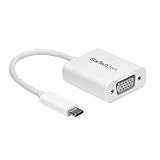 StarTech.com USB-C - VGA変換アダプタ(ホワイト) CDP2VGAW