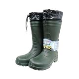 ハイブリッドEVAミドルブーツ HB-890 グリーン SS