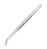 アネックス(ANEX) ステンレスピンセット 先曲 ソフト 150mm 12本組 No.130