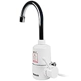 ホットタイプのキッチン高速暖房温水器である水の電気水栓の側面