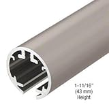 BriteゴールドAnodized 60 " Hydroslideスライドシャワードア上部トラック HYD60BN