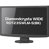MITSUBISHI 23型ワイド液晶ディスプレイ(グレア) フルHD対応/ブラック RDT235WLM-S(BK)