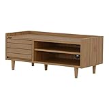 SatoSangyo テレビ台 ナチュラル 幅90×奥行39.8×高さ37.2cm トワイス TW37-90L DNA