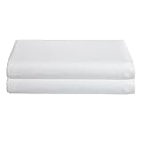 Moses Basket Set of 2 Sheets - Color: White Size: 11 x 29 by BabyDoll Bedding