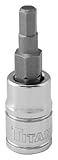 Titan Tools 15604 4 mm 1/4 Drive Hex Bit Socket [並行輸入品]
