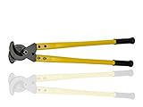 Manual Cable Cutter, 1000 MCM Cable Capacity, 1.90 Insulation Diameter, 32 Length, For Copper and Al