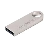 ケイ・ララ USBメモリ 小型 [4GB] USB2.0 メモリースティック フラッシュメモリ シルバー メタリック USBメモリスティック y2
