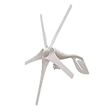 HUKOER （フコア） 12V/24V 400 W風力発電機　防水ウインドコントローラー　NSKベアリング　5ブレード　低風速 (12V)