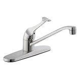 Glacier Bay Cadet single-handleキッチン蛇口でステンレスsteel-discontinued