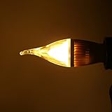 Lixada E12 6W LEDキャンドルライト　シャンデリアランプ　スポットライト　ハイパワーAC85-265V　電球色＆昼白色＆調光対応 （塗装カラーゴールデン）