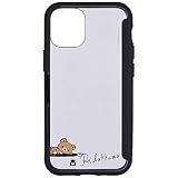 グルマンディーズ リラックマ SHOWCASE+ iPhone12 mini(5.4インチ)対応ケース ペン柄 GRC-244B グレー