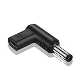 ACアダプター 変換プラグ 入力 DC 5.5×2.5 変換アダプター PD充電器用 pe C タイプC変換プラグ DC 変換アダプタ L字型 タイプCからDC入力 DC 19.5V 90度 pe-Cメス-DCオスアダプター 電源アダプター DC 変換アダプター ノートパソコン 充電器