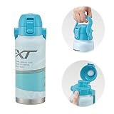 スケーター(Skater) ハンドル付 ステンレス ダイレクトボトル 800ml 水筒 マグボトル ミズノ レーザーカラー mizuno STD8H-A