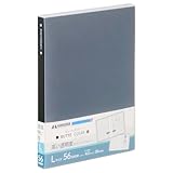 ハクバ (HAKUBA) ポケット式 アルバム ビュートクリア [Lサイズ56枚 ブラック] 写真収納 ポケット式 サックケース付 フォトアルバム ABTC-L56BK 4977187536065