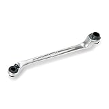 トネ(TONE) 75度両頭ラチェットめがねレンチ(深穴タイプ) RM75A-1113 二面幅11×13mm