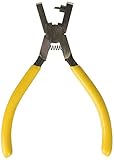 ホールパンチ 穴あけ プロ用時計工具 皮ベルト用 イエロー