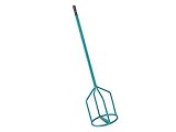 Collomix KR140HF Steel Hexafix Quick Connect Grout/Joint Compound Stirring Paddel, 5.51" Diameter x 