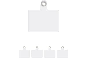 [wumio] スマホ ストラップホルダー 透明 5枚セット スマホショルダー スマホストラップ