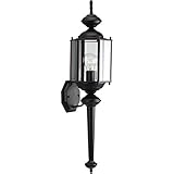Progress Lighting P5831-31 1-Light Wall Lantern, Black [並行輸入品]